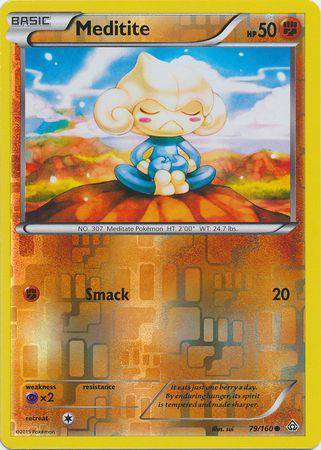Meditite : PRIMAL CLASH (Reverse holo) - 79/160 - Lockett Labs UK