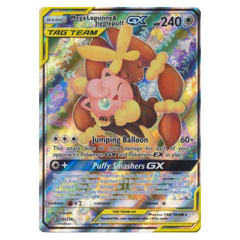 Mega Lopunny & Jigglypuff GX : COSMIC ECLIPSE - 226/236