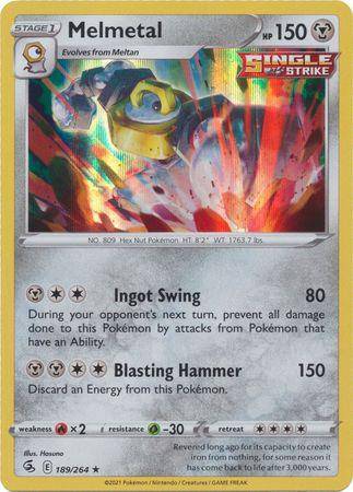 Melmetal : FUSION STRIKE (Holo) - 189/264 - Lockett Labs UK