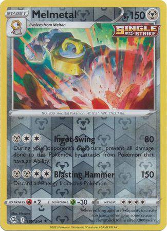 Melmetal : FUSION STRIKE (Reverse holo) - 189/264 - Lockett Labs UK