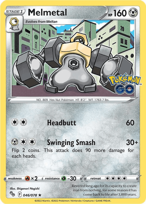 Melmetal : POKEMON GO! (Holo) - 046/078