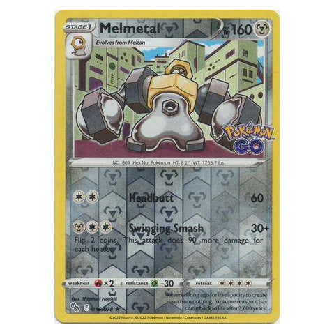 Melmetal : POKEMON GO! (Reverse holo) - 046/078