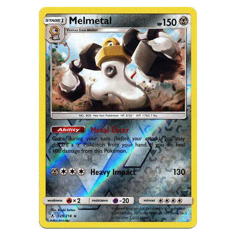 Melmetal : UNBROKEN BONDS (Reverse holo) - 129/214