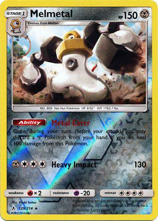 Melmetal : UNBROKEN BONDS (Reverse holo) - 129/214