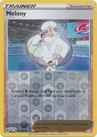 Melony : CHILLING REIGN (Reverse holo) - 146/198 - Lockett Labs UK
