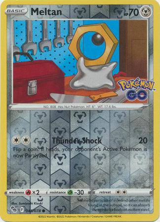 Meltan : POKEMON GO! (Reverse holo) - 045/078 - Lockett Labs UK