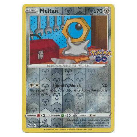 Meltan : POKEMON GO! (Reverse holo) - 045/078