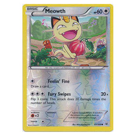 Meowth : ROARING SKIES (Reverse holo) - 67/108
