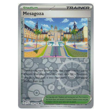 Mesagoza : SCARLET & VIOLET BASE (Reverse holo) - 178/198