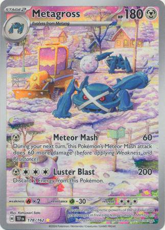 Metagross : TEMPORAL FORCES - 178/162 - Lockett Labs UK