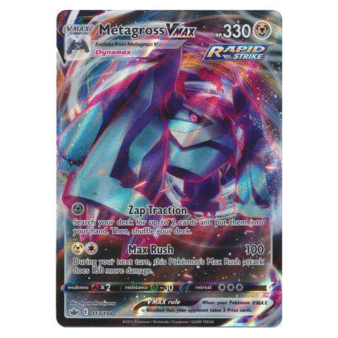 Metagross VMAX : CHILLING REIGN - 113/198