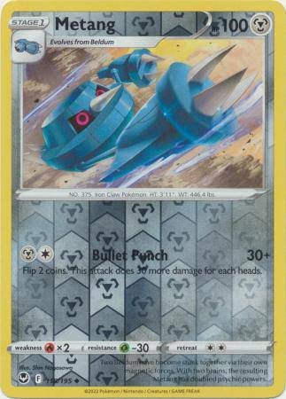 Metang : SILVER TEMPEST (Reverse holo) - 118/195