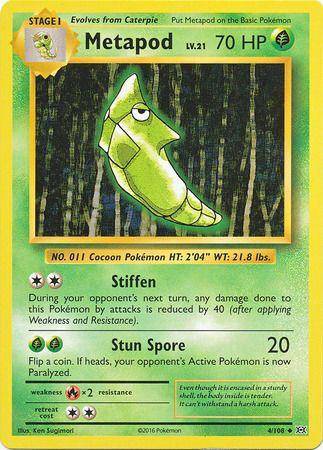 Metapod : EVOLUTIONS - 4/108