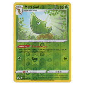 Metapod : FUSION STRIKE (Reverse holo) - 002/264