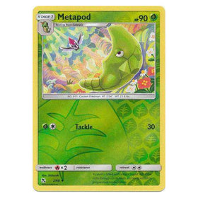 Metapod : HIDDEN FATES (Reverse holo) - 2/68