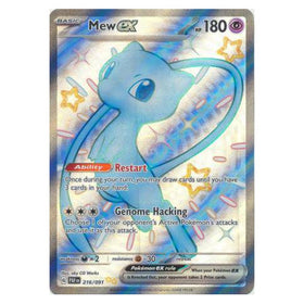 Mew ex : PALDEAN FATES - 216/091