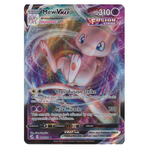 Mew VMAX : FUSION STRIKE - 114/264