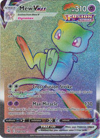 Mew VMAX : FUSION STRIKE - 268/264 - Lockett Labs UK