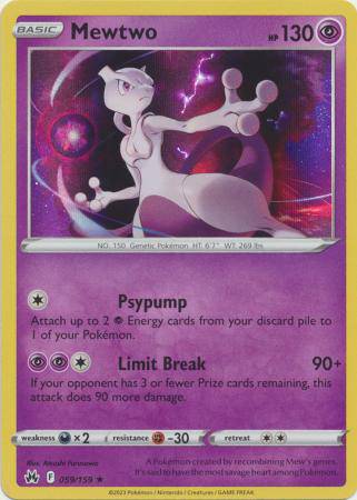 Mewtwo : CROWN ZENITH (Holo) - 059/159