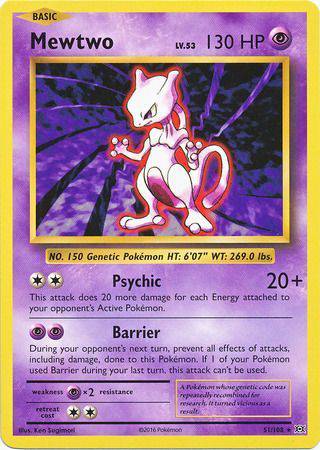 Mewtwo : EVOLUTIONS - 51/108 - Lockett Labs UK