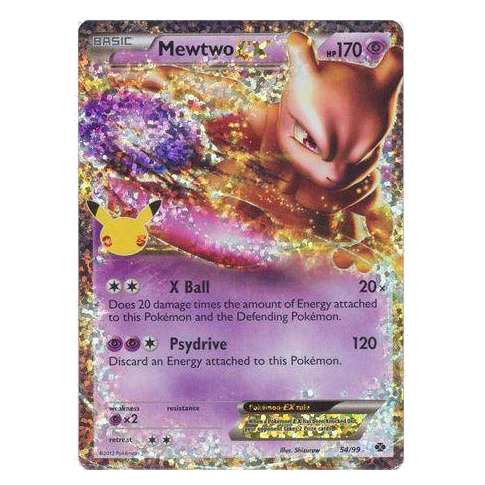 Mewtwo EX : CELEBRATIONS - 054/099