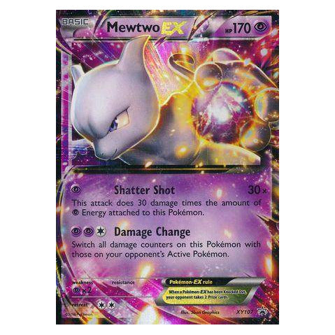 Mewtwo EX : PROMO - XY107