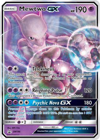 Mewtwo GX : PROMO - SM196