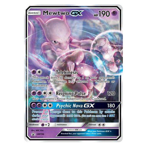 Mewtwo GX : PROMO - SM196