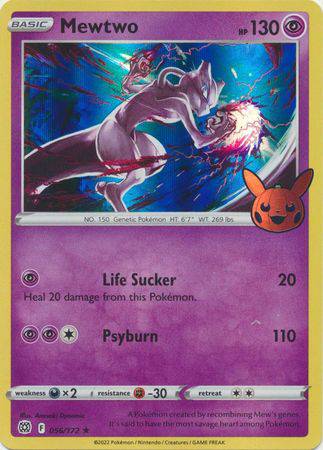 Mewtwo : TRICK OR TRADE 2022 (Holo) - 056/172