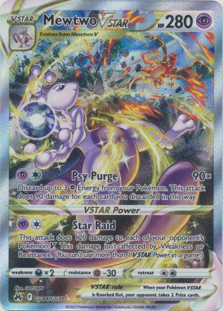 Mewtwo VSTAR : CROWN ZENITH - GG44/GG70