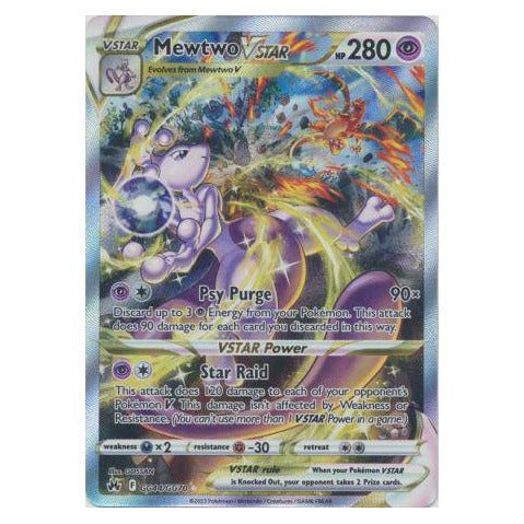 Mewtwo VSTAR : CROWN ZENITH - GG44/GG70