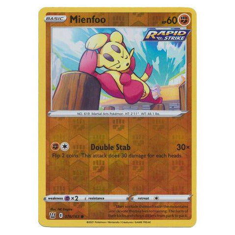 Mienfoo : BATTLE STYLES (Reverse holo) - 076/163