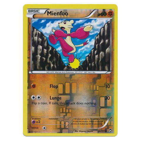 Mienfoo : FURIOUS FISTS (Reverse holo) - 56/111