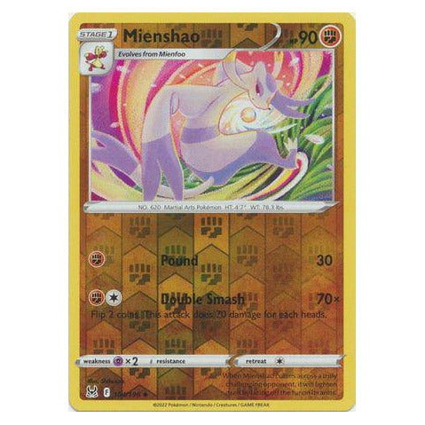 Mienshao : LOST ORIGIN (Reverse holo) - 104/196