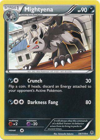 Mightyena : PHANTOM FORCES - 54/119 - Lockett Labs UK