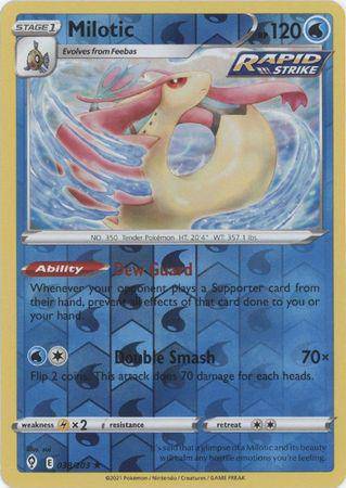 Milotic : EVOLVING SKIES (Reverse holo) - 038/203 - Lockett Labs UK