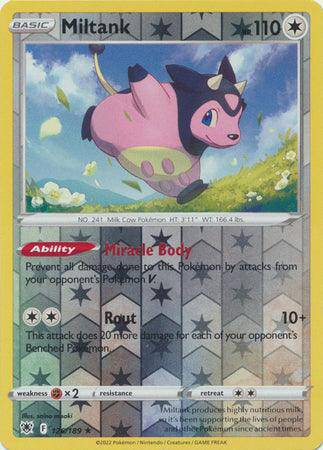 Miltank : ASTRAL RADIANCE (Reverse holo) - 126/189