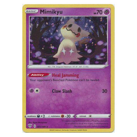 Mimikyu : ALTERNATE PROMO (Holo)- 081/189