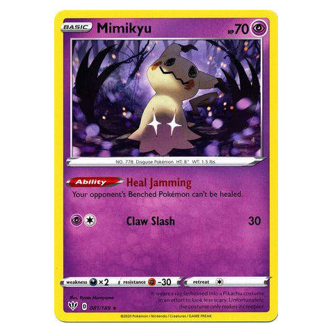 Mimikyu : DARKNESS ABLAZE - 081/189