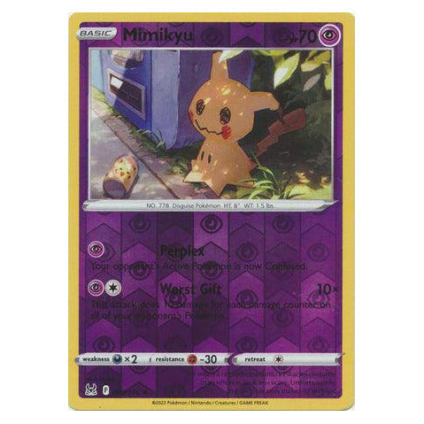 Mimikyu : LOST ORIGIN (Reverse holo) - 080/196