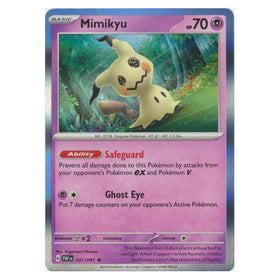 Mimikyu : PALDEAN FATES (Holo) - 037/091