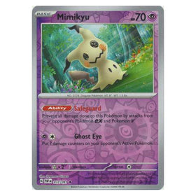 Mimikyu : PALDEAN FATES (Reverse holo) - 037/091