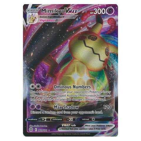 Mimikyu VMAX : BRILLIANT STARS - 069/172