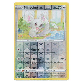 Minccino : SWORD & SHIELD BASE (Reverse holo) - 145/202