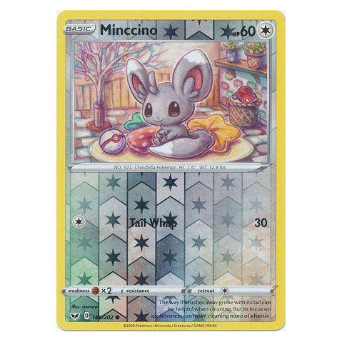 Minccino : SWORD & SHIELD BASE (Reverse holo) - 146/202