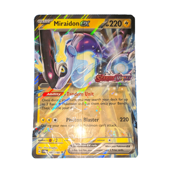 Miraidon EX : JUMBO PROMO (Sealed) - 081/198