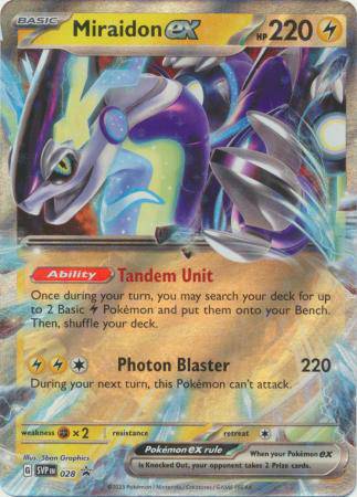 Miraidon ex : PROMO - SVP028 - Lockett Labs UK
