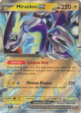 Miraidon ex : PROMO - SVP028 - Lockett Labs UK