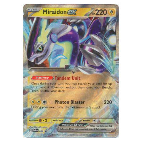 Miraidon ex : PROMO - SVP028