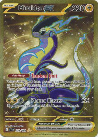 Miraidon ex : SCARLET & VIOLET BASE - 253/198 - Lockett Labs UK